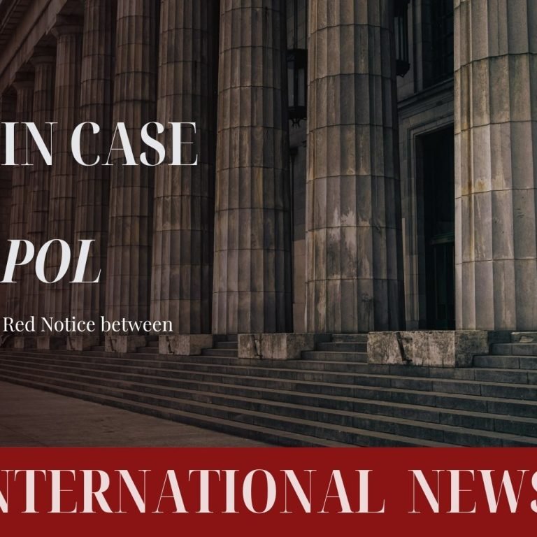 INTERPOL Red Notice and Epstein Files